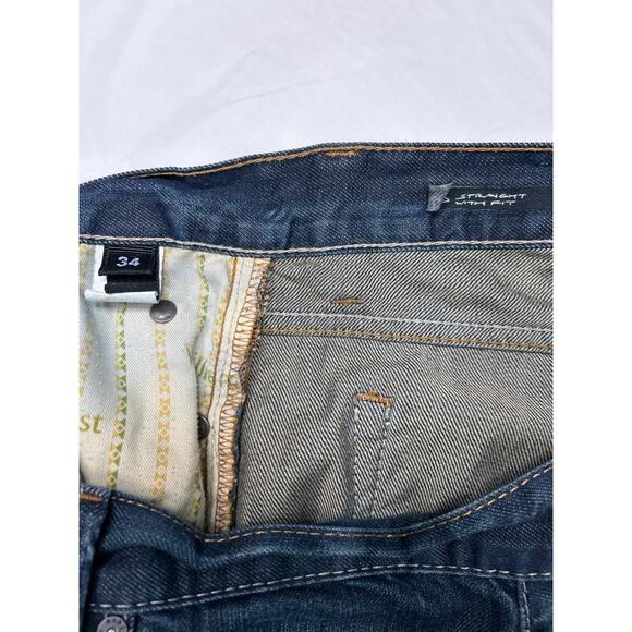 William Rast Men's Jake Straight Leg Jeans in Size 34 - Picture 4 of 8